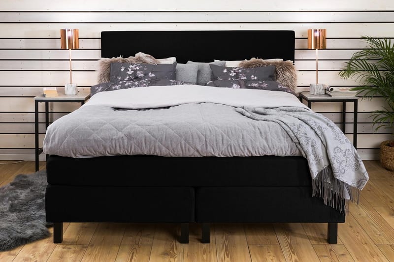 Princess Kontinentalsäng 160x200cm - Svart - Möbler - Sovrum - Sängar - Kontinentalsängar