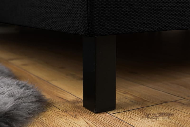 Princess Kontinentalsäng 160x200cm - Svart - Möbler - Sovrum - Sängar - Kontinentalsängar