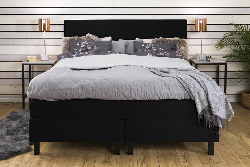 Princess Kontinentalsäng 180x200cm - Svart - Möbler - Sovrum - Sängar - Kontinentalsängar