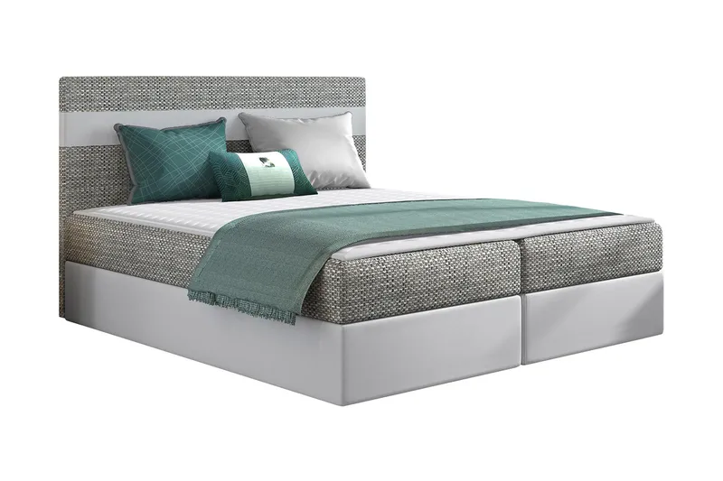 Puente Kontinentalsäng 180x200 cm  Vit - Vit - Möbler - Sovrum - Sängar - Kontinentalsängar