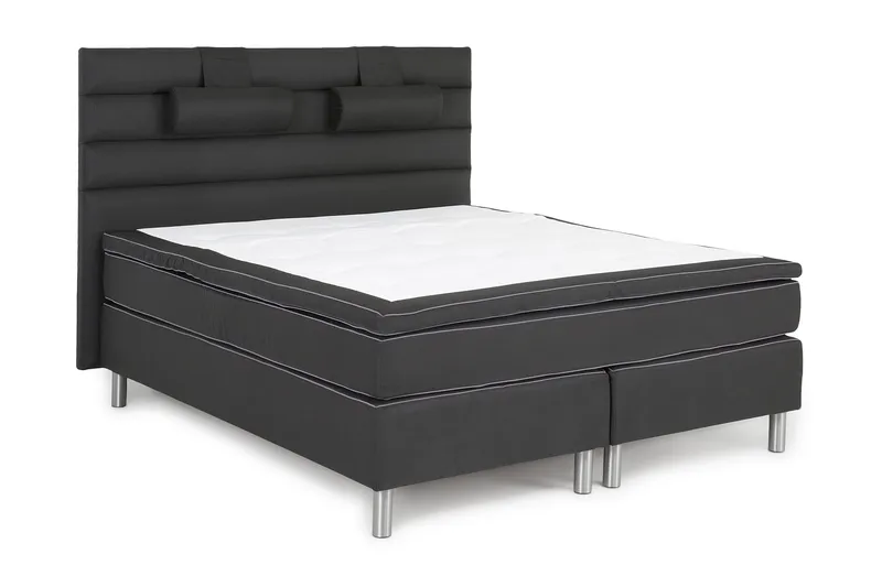 Queen Komplett Sängpaket 180x200 - Svart 180x200 - Möbler - Sovrum - Sängar - Kontinentalsängar