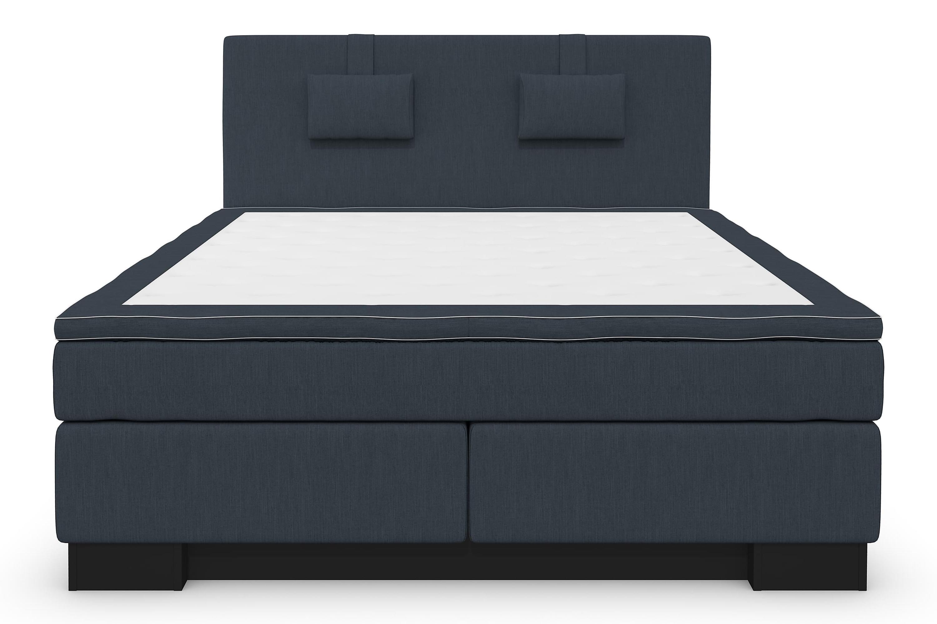 RANGER Kontinentalsäng – Sängpaket 160 Mörkblå –