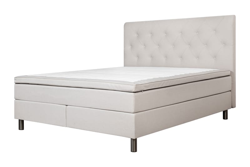 RENEMO Kontinentalsäng 160x200 cm Beige - Möbler - Sovrum - Sängar - Kontinentalsängar