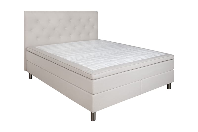 RENEMO Kontinentalsäng 160x200 cm Beige - Möbler - Sovrum - Sängar - Kontinentalsängar