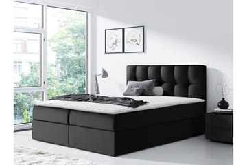 Rico Kontinentalsäng 120x208cm LED-belysning - Svart - Möbler - Sovrum - Sängar - Kontinentalsängar