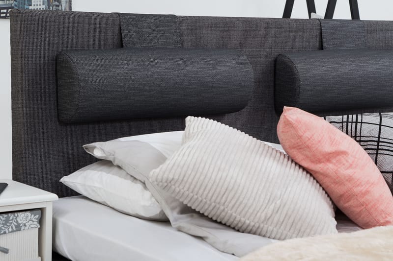 ROMANCE Sängpaket 160 Ancona Grå - Möbler - Sovrum - Sängar - Komplett Sängpaket