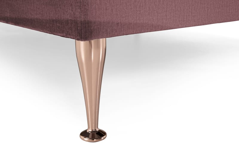 Royal Velvet Komplett Sängpaket 160x200 - Rosa med Höga Rosében - Möbler - Sovrum - Sängar - Kontinentalsängar