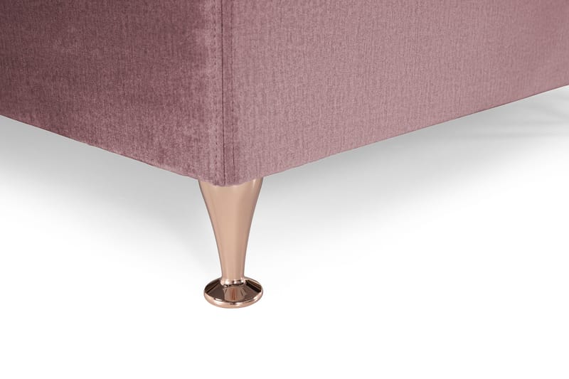 Royal Velvet Komplett Sängpaket 180x200 cm - Rosa med Låga Rosében - Möbler - Sovrum - Sängar - Kontinentalsängar