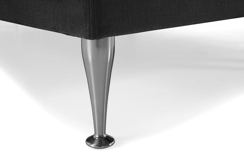 Royal Velvet Komplett Sängpaket Kontinentalsäng 180x200 cm - Mörkgrå / Sammet - Möbler - Sovrum - Sängar - Kontinentalsängar