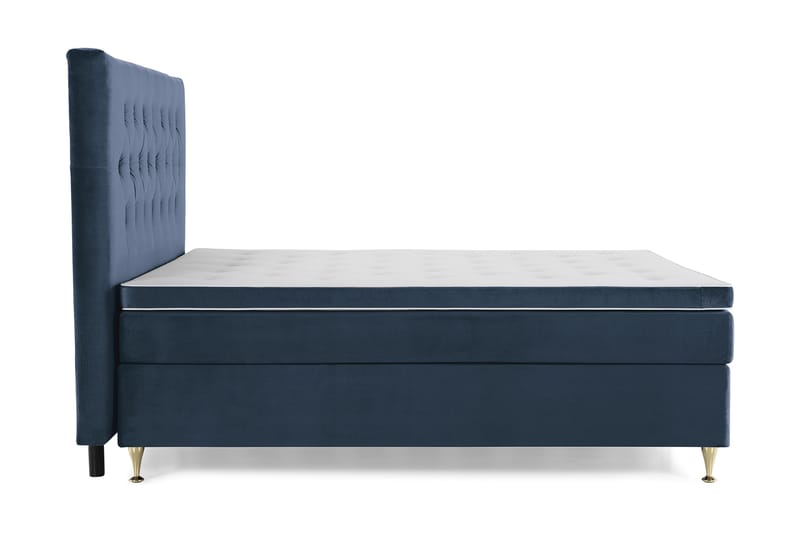 Royal Velvet Kontinentalsäng 160x200 cm - Mörkblå - Möbler - Sovrum - Sängar - Kontinentalsängar