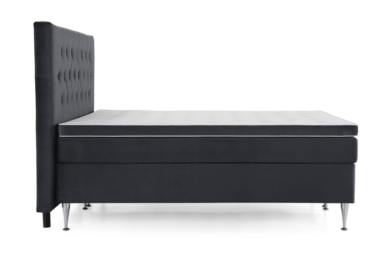 Royal Velvet Kontinentalsäng 160x200 cm - Svart - Möbler - Sovrum - Sängar - Kontinentalsängar
