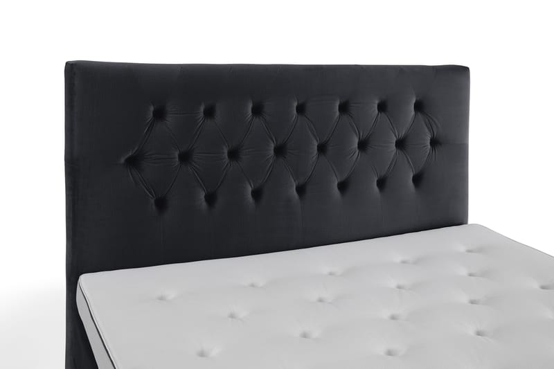 Royal Velvet Kontinentalsäng 160x200 cm - Svart - Möbler - Sovrum - Sängar - Kontinentalsängar