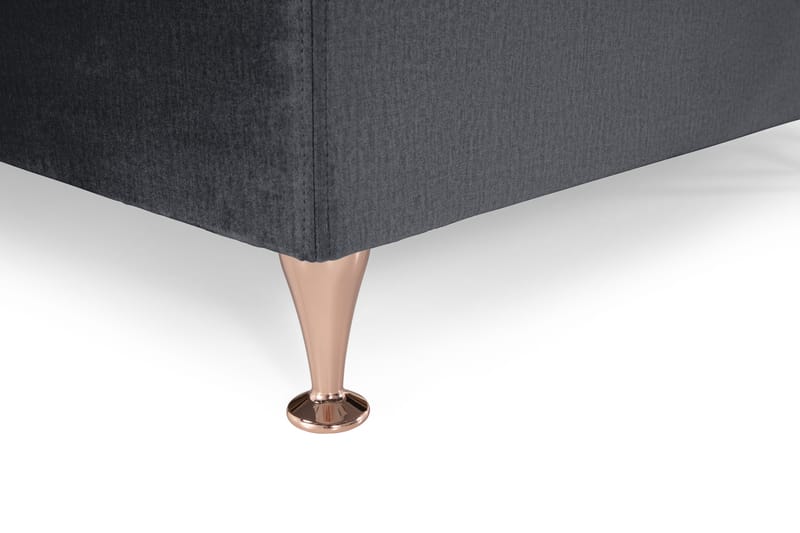 Royal Velvet Kontinentalsäng 160x200 cm - Svart - Möbler - Sovrum - Sängar - Kontinentalsängar