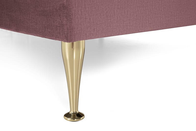 Royal Velvet Kontinentalsäng 180x200 cm - Rosa - Möbler - Sovrum - Sängar - Kontinentalsängar
