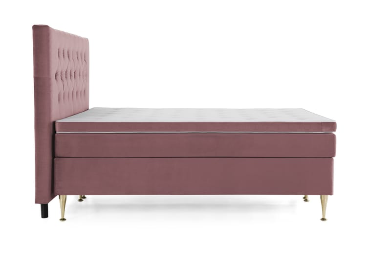 Royal Velvet Kontinentalsäng 180x200 cm - Rosa - Möbler - Sovrum - Sängar - Kontinentalsängar