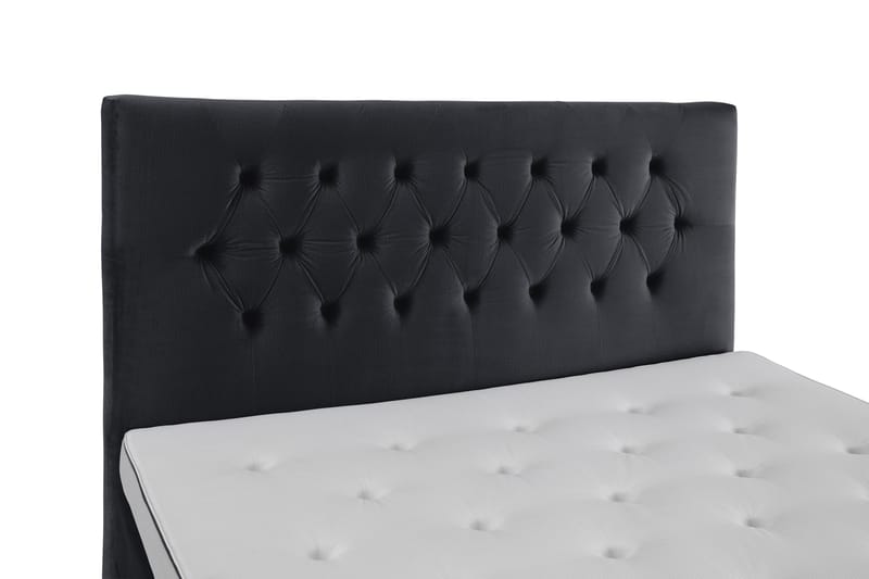 Royal Velvet Kontinentalsäng 180x200 cm - Svart - Möbler - Sovrum - Sängar - Kontinentalsängar