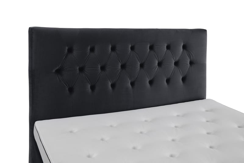 Royal Velvet Kontinentalsäng 180x200 cm - Svart - Möbler - Sovrum - Sängar - Kontinentalsängar