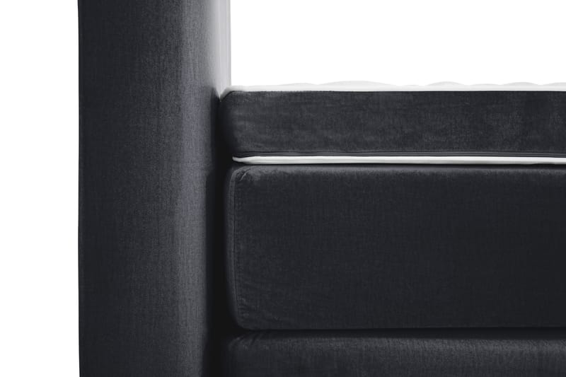 Royal Velvet Kontinentalsäng 180x200 cm - Svart - Möbler - Sovrum - Sängar - Kontinentalsängar