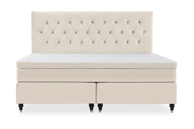 Royal Velvet Kontinentalsäng 210x210 cm - Beige - Möbler - Sovrum - Sängar - Kontinentalsängar