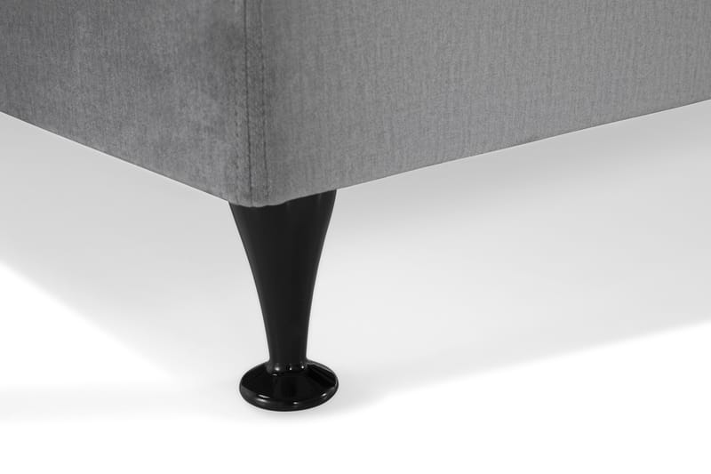 Royal Velvet Kontinentalsäng 210x210 cm - Ljusgrå - Möbler - Sovrum - Sängar - Kontinentalsängar
