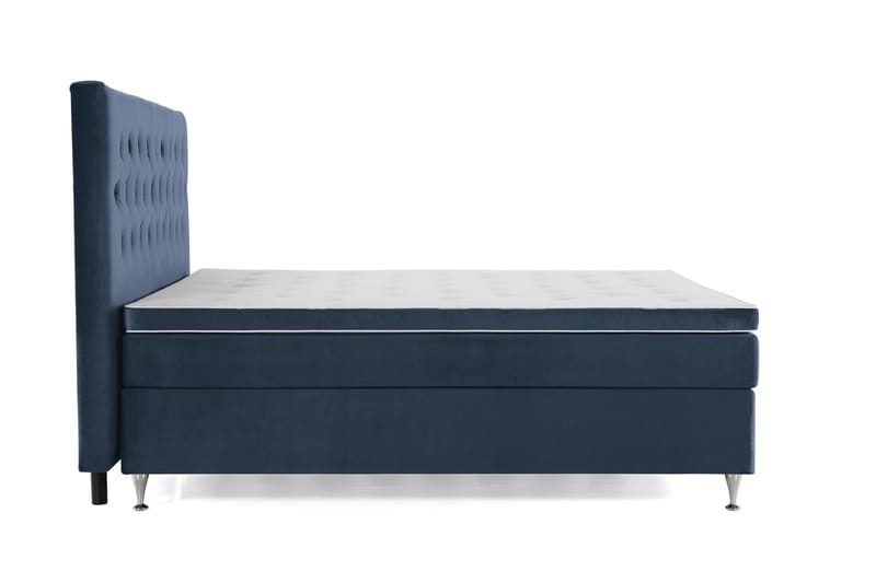 Royal Velvet Kontinentalsäng 210x210 cm - Mörkblå - Möbler - Sovrum - Sängar - Kontinentalsängar