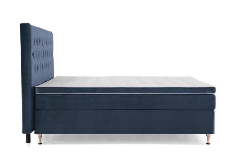 Royal Velvet Kontinentalsäng 210x210 cm - Mörkblå - Möbler - Sovrum - Sängar - Kontinentalsängar