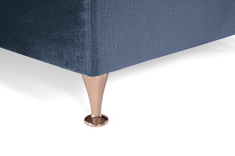 Royal Velvet Kontinentalsäng 210x210 cm - Mörkblå - Möbler - Sovrum - Sängar - Kontinentalsängar