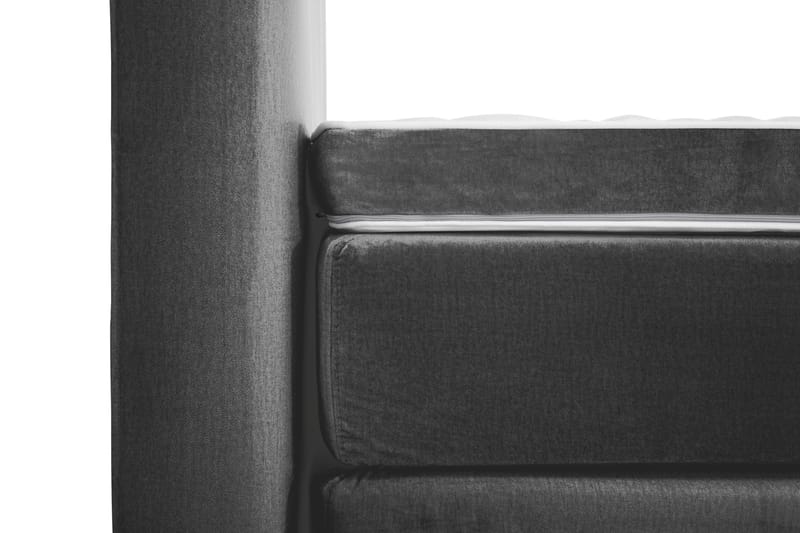 Royal Velvet Kontinentalsäng 210x210 cm - Mörkgrå - Möbler - Sovrum - Sängar - Kontinentalsängar