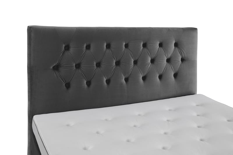 Royal Velvet Kontinentalsäng 210x210 cm - Mörkgrå - Möbler - Sovrum - Sängar - Kontinentalsängar