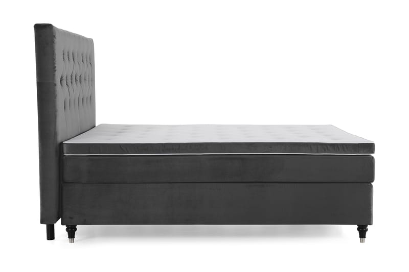 Royal Velvet Kontinentalsäng 210x210 cm - Mörkgrå - Möbler - Sovrum - Sängar - Kontinentalsängar