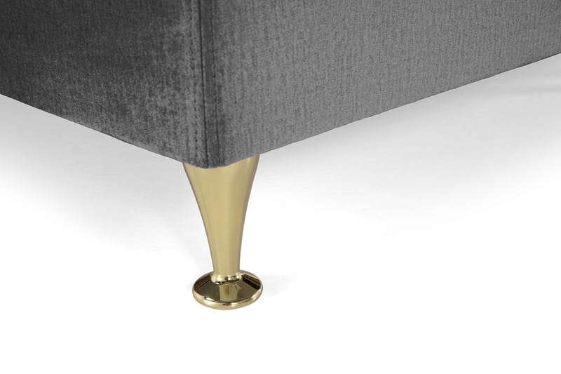 Royal Velvet Kontinentalsäng 210x210 cm - Mörkgrå - Möbler - Sovrum - Sängar - Kontinentalsängar