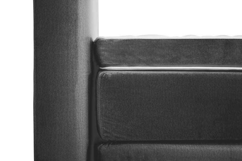 Royal Velvet Kontinentalsäng 210x210 cm - Mörkgrå - Möbler - Sovrum - Sängar - Kontinentalsängar