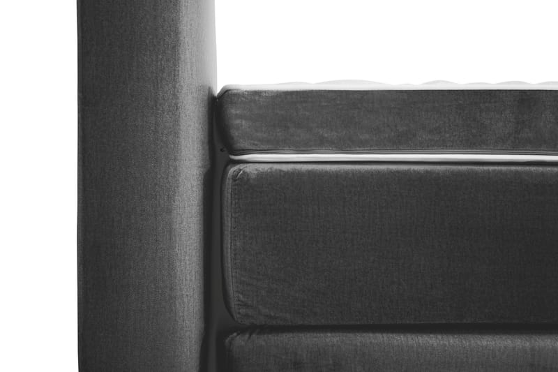 Royal Velvet Kontinentalsäng 210x210 cm - Mörkgrå - Möbler - Sovrum - Sängar - Kontinentalsängar