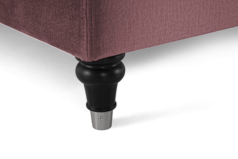 Royal Velvet Kontinentalsäng 210x210 cm - Rosa - Möbler - Sovrum - Sängar - Kontinentalsängar