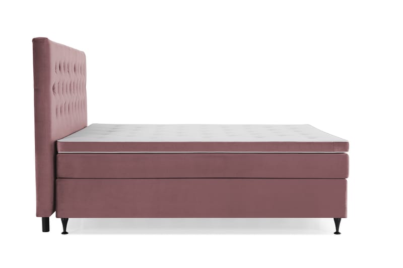 Royal Velvet Kontinentalsäng 210x210 cm - Rosa - Möbler - Sovrum - Sängar - Kontinentalsängar