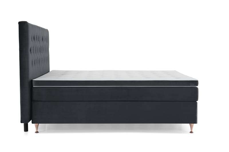 Royal Velvet Kontinentalsäng 210x210 cm - Svart - Möbler - Sovrum - Sängar - Kontinentalsängar