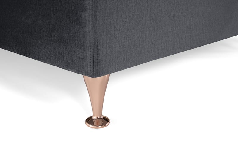 Royal Velvet Kontinentalsäng 210x210 cm - Svart - Möbler - Sovrum - Sängar - Kontinentalsängar