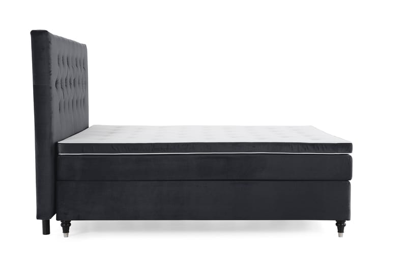 Royal Velvet Kontinentalsäng 210x210 cm - Svart - Möbler - Sovrum - Sängar - Kontinentalsängar