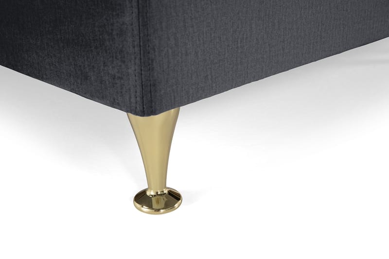 Royal Velvet Kontinentalsäng 210x210 cm - Svart - Möbler - Sovrum - Sängar - Kontinentalsängar