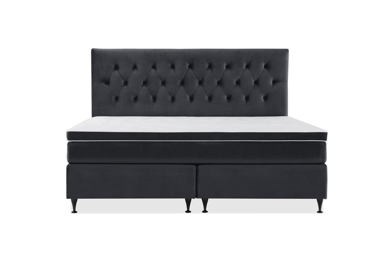 Royal Velvet Kontinentalsäng 210x210 cm - Svart - Möbler - Sovrum - Sängar - Kontinentalsängar