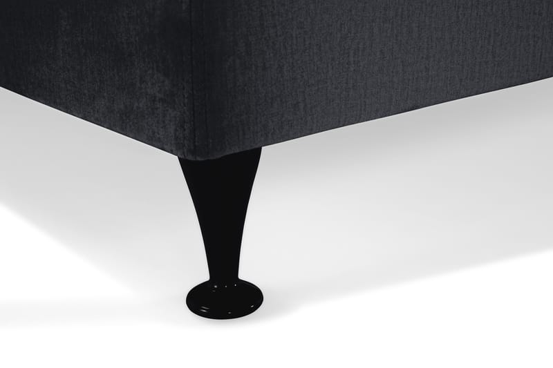 Royal Velvet Kontinentalsäng 210x210 cm - Svart - Möbler - Sovrum - Sängar - Kontinentalsängar