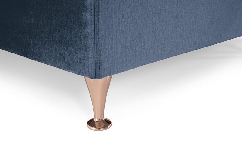 Royal Velvet Kontinentalsäng160x200 cm - Mörkblå - Möbler - Sovrum - Sängar - Kontinentalsängar