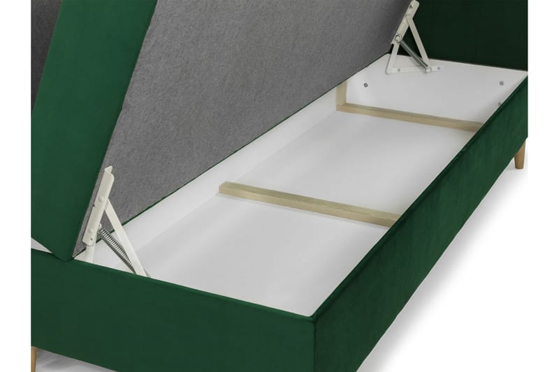 SAHIRA Kontinentalsäng 200x200 cm Beige - Beige - Möbler - Sovrum - Sängar - Kontinentalsängar