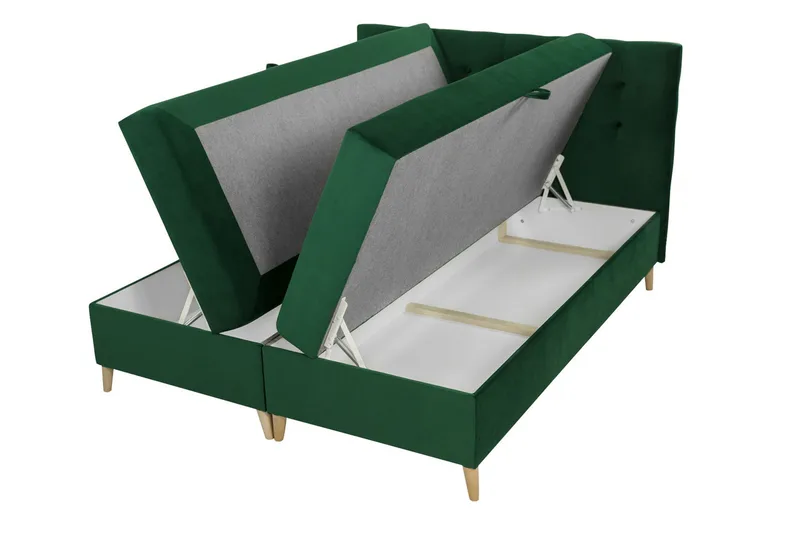 Sandham Kontinentalsäng 140x200 cm - Beige - Möbler - Sovrum - Sängar - Kontinentalsängar