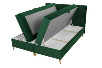 Sandham Kontinentalsäng 200x200 cm - Grå - Möbler - Sovrum - Sängar - Kontinentalsängar