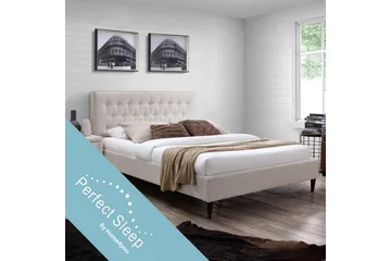 Säng EMILIA med madrass HARMONY DELUX 90x200cm - Möbler - Sovrum - Sängar - Kontinentalsängar