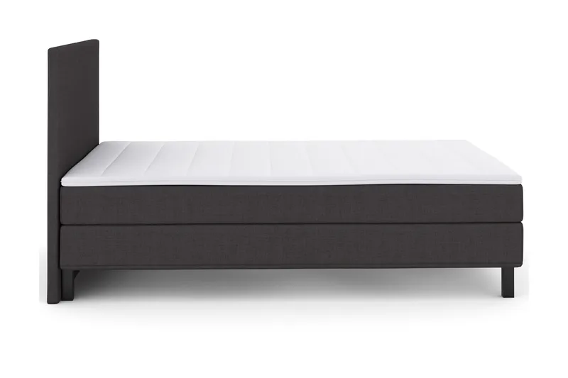 Select No 1 Komplett Sängpaket 120x200 - Mörkgrå/Svart - Möbler - Sovrum - Sängar - Kontinentalsängar