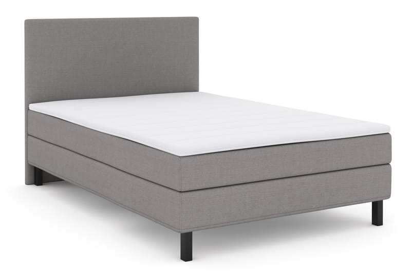 Select No 1 Komplett Sängpaket 140x200 - Ljusgrå/Svart - Möbler - Sovrum - Sängar - Kontinentalsängar