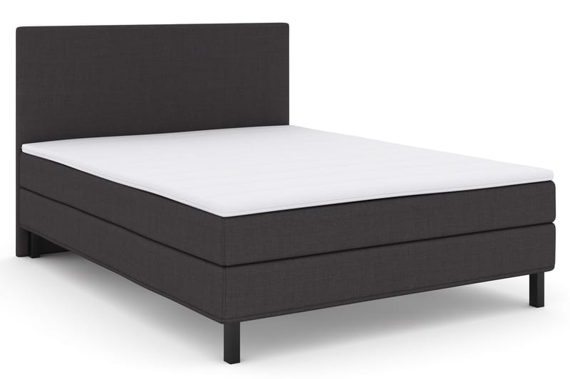 Select No 1 Komplett Sängpaket 160x200 - Mörkgrå/Svart - Möbler - Sovrum - Sängar - Kontinentalsängar