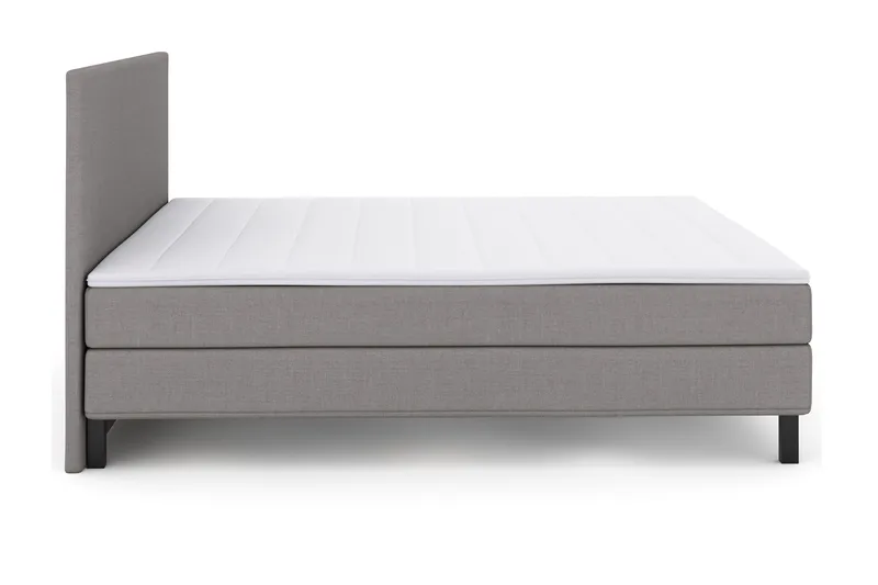 Select No 1 Komplett Sängpaket 180x200 - Ljusgrå/Svart - Möbler - Sovrum - Sängar - Kontinentalsängar